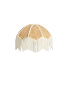 Shade Ø35x26 cm MALACIA raffia natural+cream