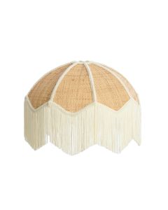 Shade Ø45x35,5 cm MALACIA raffia natural+cream