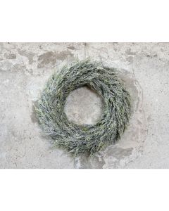 Fleur Wreath w. snow & glitter