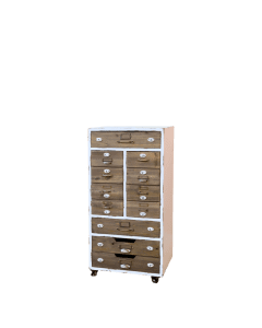 Old French Chest of Drawers w. 12 drawers