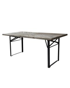 Grimaud Dining Table w. wooden tabletop