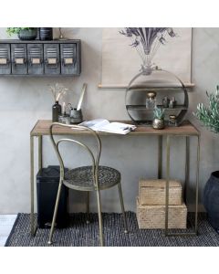 Desk w. brass details