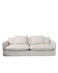 Malo Sofa in linen w. 5 pillows