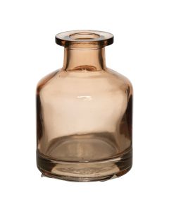 Fiore Bottle Vase brown h11,2 d8
