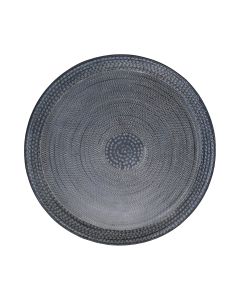 Metal Round Plate black D63,5