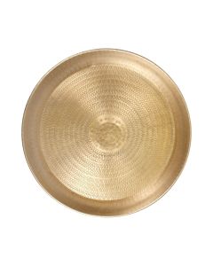 Metal Round Plate gold D47,5
