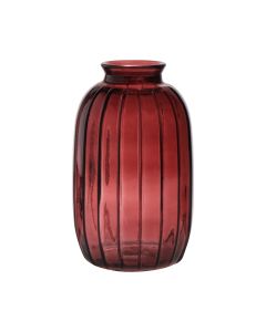 Ismay Lines Bottle Vase brown h17,7 d10,8