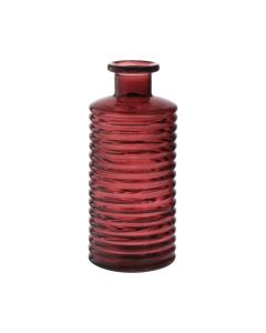 Line Bottle Vase russet brown h21,5 d9,5