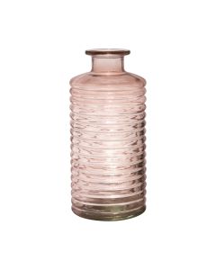 Line Bottle Vase rose h31 d14,5