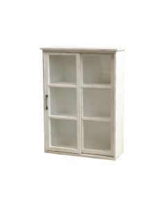 Cabinet for wall w. sliding doors