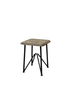 Side Table w. wooden tabletop