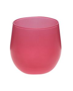 Mito Planter Glass pink h8,5 d7,5 (no ean)