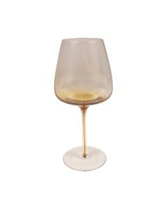 Smoke Wineglass amber H23 B10