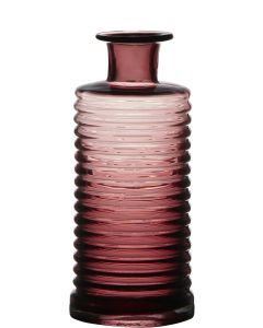 Line Bottle Vase pink h21,5 d9,5