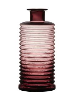 Line Bottle Vase pink h31 d14,5