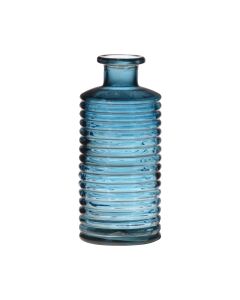 Line Bottle Vase blue h31 d14,5