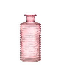 Line Bottle Vase soft pink h21,5 d9,5