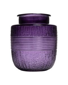 Moritz Vase purple h18 d15,5