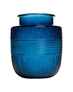 Moritz Vase blue h18 d15,5