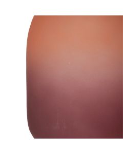 Gigi Vase ombre pink/red h17 d13,5 (cc)
