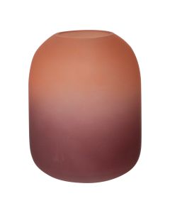 Gigi Vase ombre pink/red h17 d13,5 (cc)