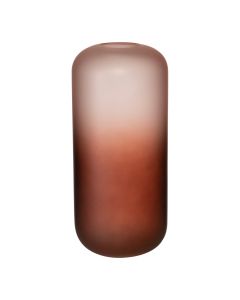 Gigi Vase ombre pink/red h28 d13 (cc)