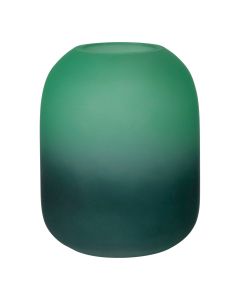 Gigi Vase ombre green/blue h17 d13,5 (cc)