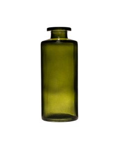 Tobi Small Stripes Bottle Vase green h13 d5,4
