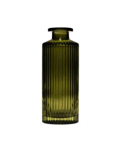 Tobi Lines Bottle Vase green h13 d5,4