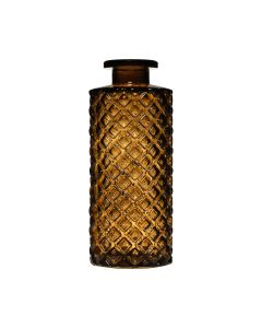 Tobi Oval Bottle Vase taupe h13 d5,4