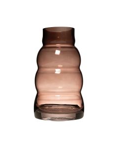 Millie Bottle Vase brown h18,4 d11