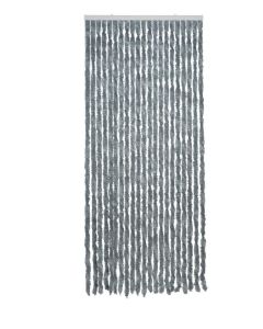 Martinique Uni Mosquito Curtain grey 90x210cm