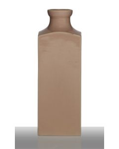 Rectangular Bottle Vase pink h36 12x10
