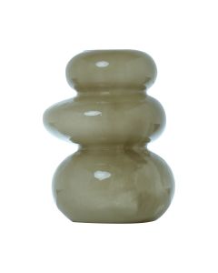 Balance Vase bronze brown h18 d14,5