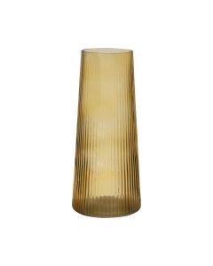 Lily Lines Vase gold h28 d12,5