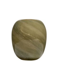 Isolde Vase green gold h20 d18