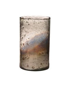 Cylinder antique silver h25 d15