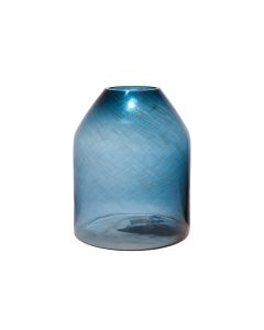 Barcelona Vase Exclusive blue/gold h25 d19,5 (hc)