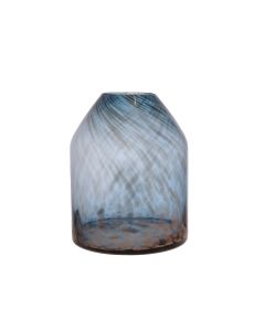 Barcelona Vase Exclusive blue/gold h35 d19,5 (hc)
