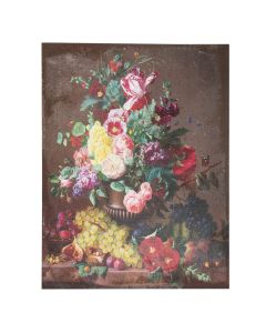 Painting with flowers and fruit 60x3x80 cm - pcs