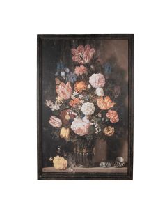 Painting vase with flowers 80x2x120 cm - pcs     