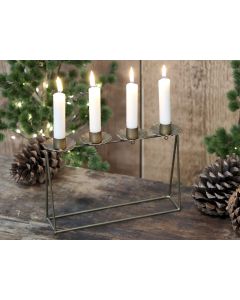 Candlestick w. 4 holders