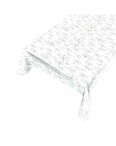Ramoscello Pvc Tablecloth beige 140cmx20mtr