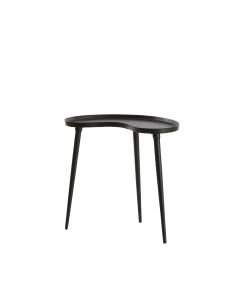 Side table 53x30x48 cm LIENZ matt black