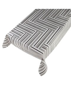 Autumn Floor Pvc Tablecloth grey 140cmx20mtr