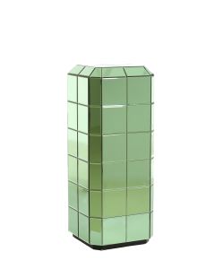 Pillar 40x40x100 cm LUCIANO green
