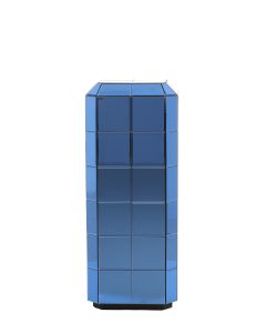 Pillar 40x40x100 cm LUCIANO blue