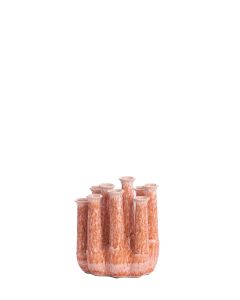 A - Vase deco 20x15x24 cm LEANJA ceramics pink