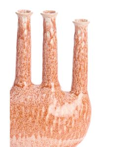 A - Vase deco 34x14x48 cm BEKAPO ceramics pink