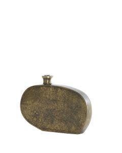 Vase deco 25x3,5x18 cm OBIDA antique bronze